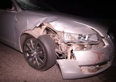 Жуткое ДТП под Киевом: Audi насмерть раздавил мужчину и двух женщин у АЗС