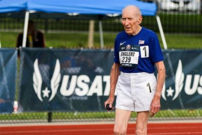 96-летний бегун побил мировой рекорд