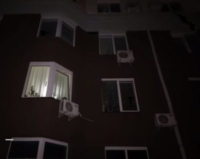 На улице Ломоносова в Киеве зарезали девушку / скриншот из видео