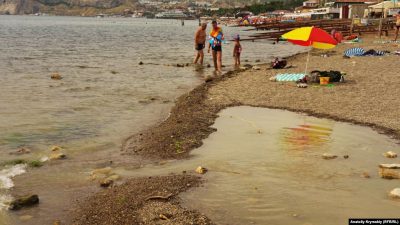 Новости Крыма — В Судаке люди фактически купаются в сточных водах Новости Крыма — В Судаке люди фактически купаются в сточных водах
