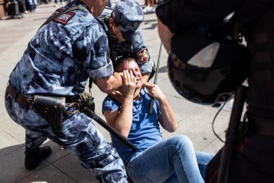 Протесты в России