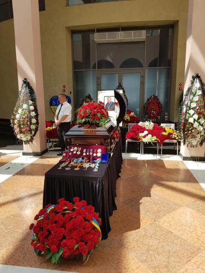 В Киеве простились со спортсменом Романом Вирастюком