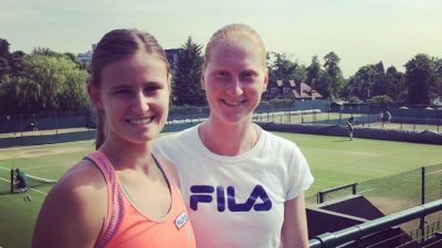 Бельгийские теннисистки страстно поцеловались после матча