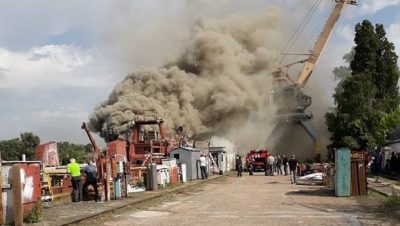 Ленинская кузница пожар