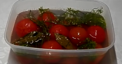 Маринованные помидоры быстрые: самый простой и вкусный рецепт