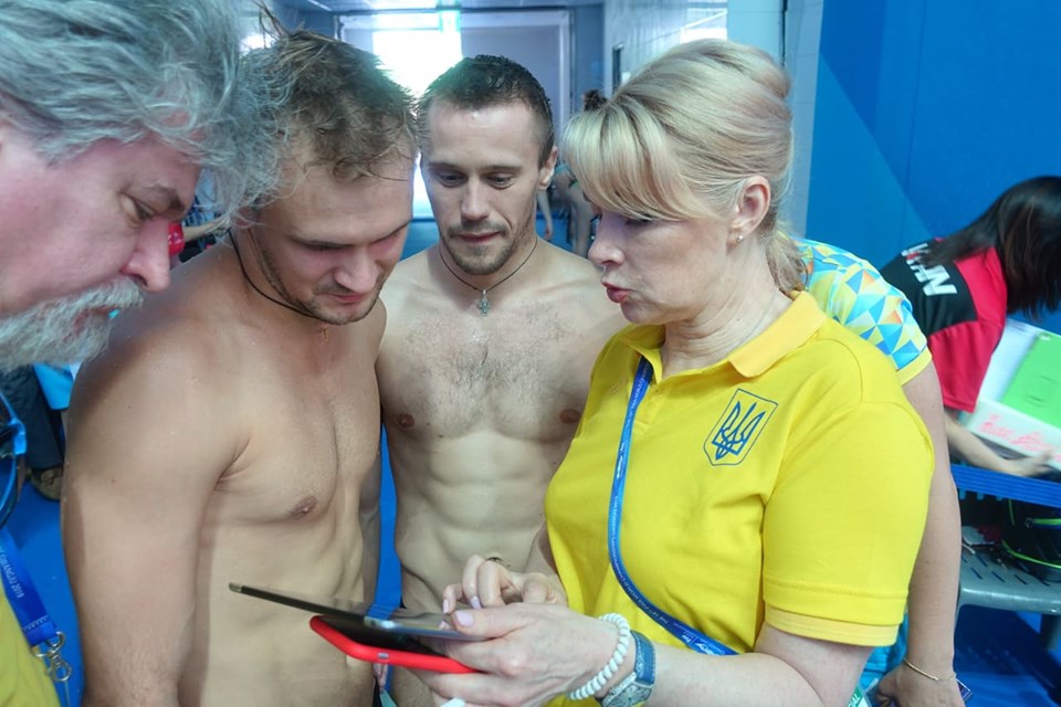 Тамара Токмачева дает установки своим подопечным Тамара Токмачева дает установки своим подопечным