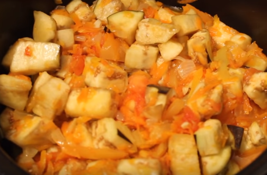 Икра баклажанная без уксуса в мультиварке быстро готовится Икра баклажанная без уксуса в мультиварке быстро готовится