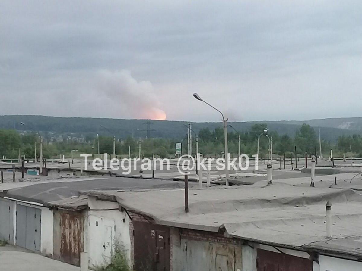 Взрывы в России - В Красноярском крае произошли взрывы на складе с боеприпасами Взрывы в России - В Красноярском крае произошли взрывы на складе с боеприпасами