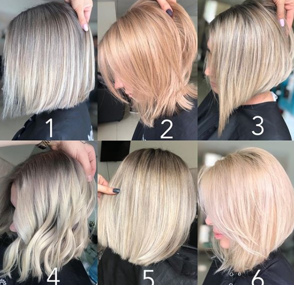 Стрижка боб-каре осень 2019