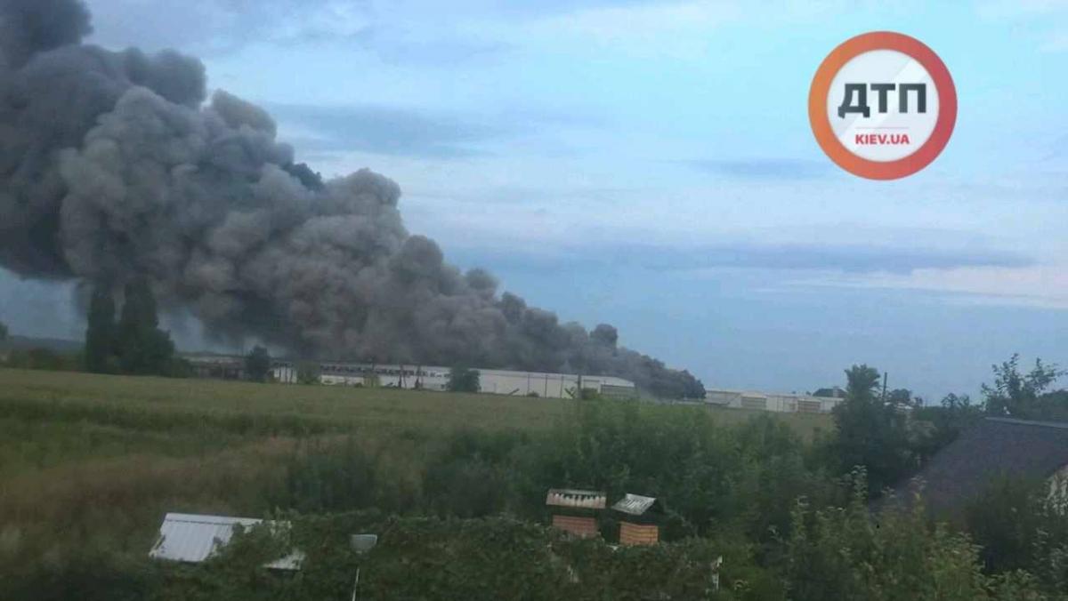 Пожар птицефабрика