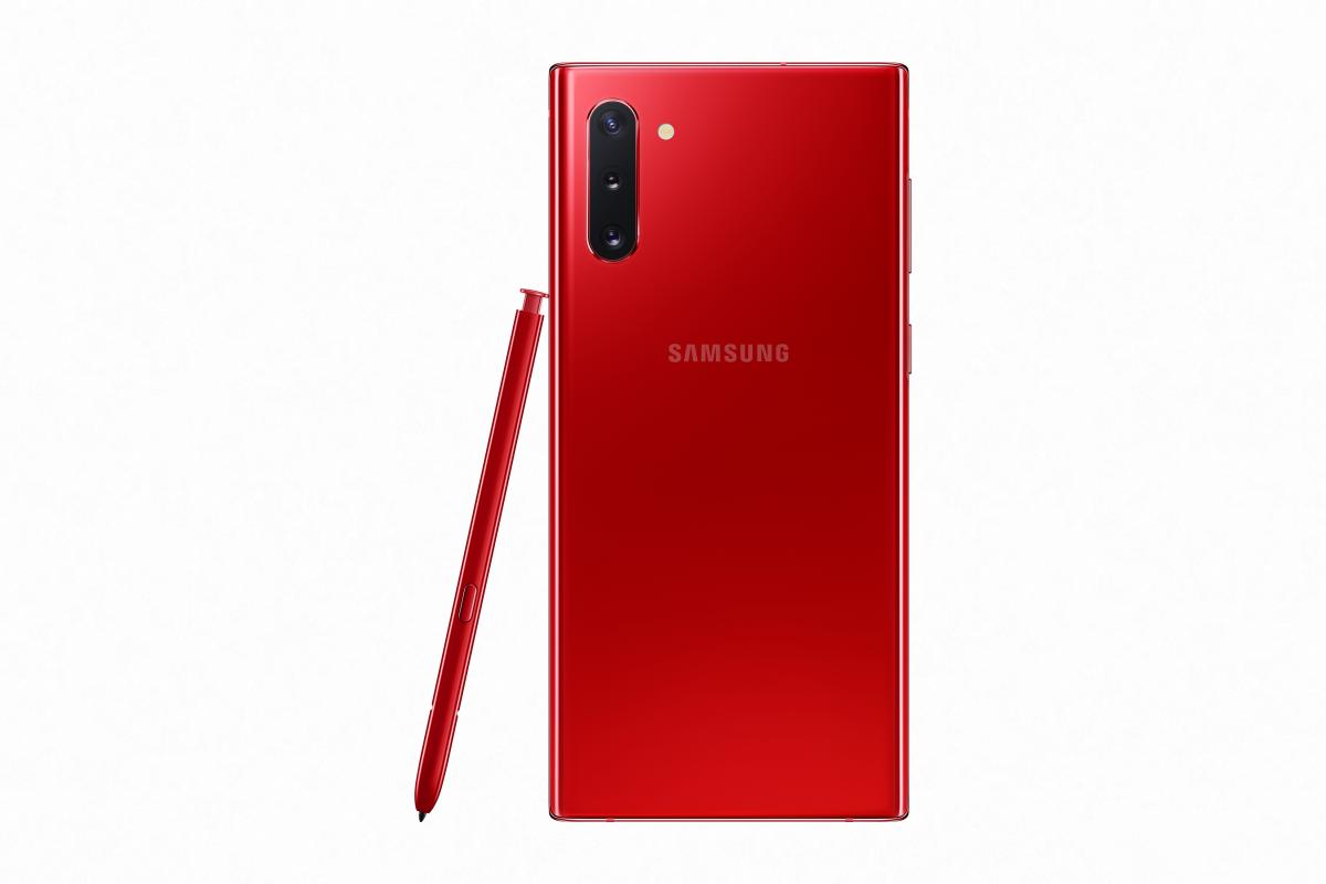 Samsung представил Galaxy Note 10