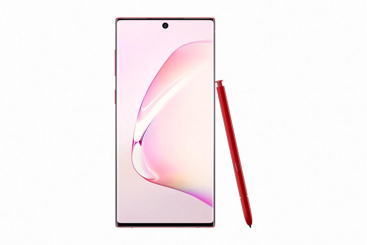 Samsung представил Galaxy Note 10