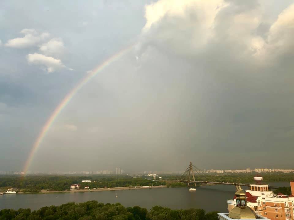 Радуга в Киеве Радуга в Киеве