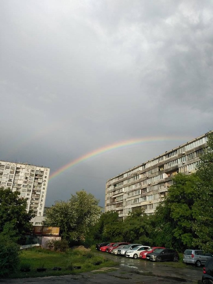 Радуга в Киеве Радуга в Киеве