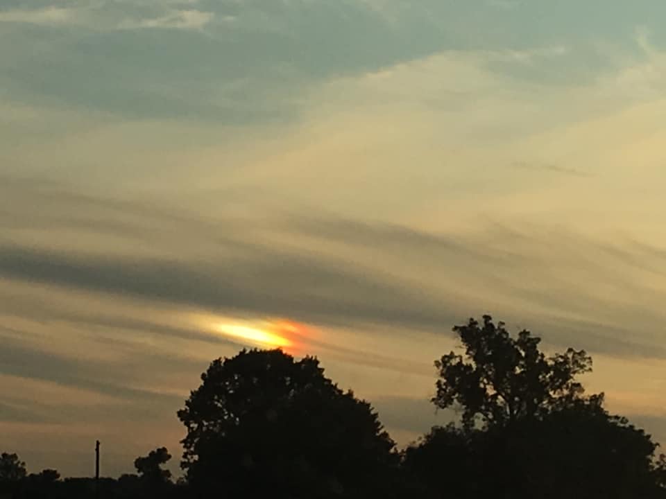 "Ложное солнце" заметили в районе села Коноплянка Великобагачского района
