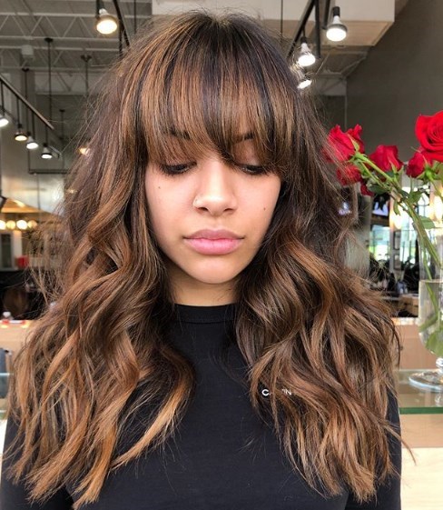 Модные челки 2019-2020