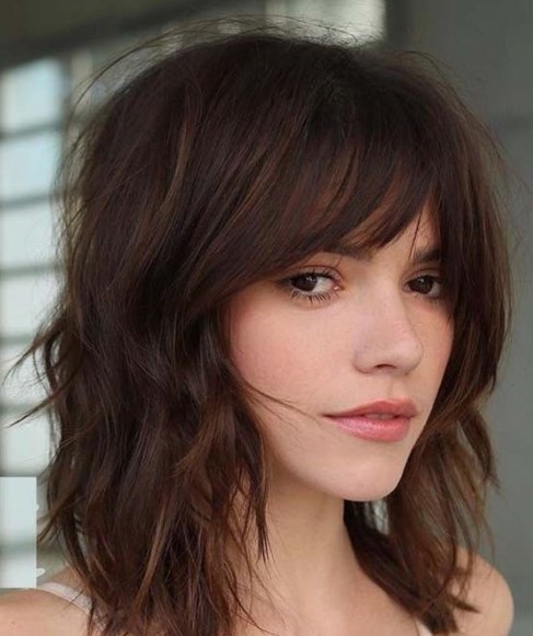 Модные челки 2019-2020