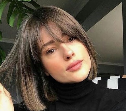 Модные челки 2019-2020