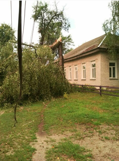 Ураган на Черниговщине