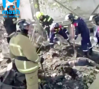 В России рухнуло здание: люди погибли под завалами