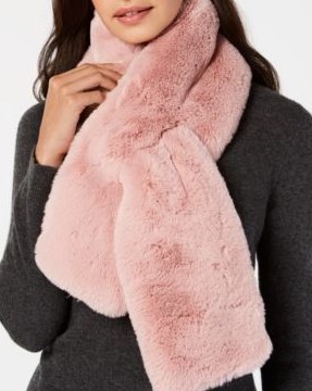 Меховой шарф / Pinterest