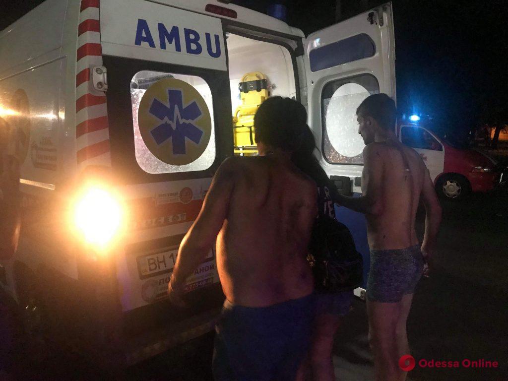 Пожар в отеле Токио Стар в Одессе