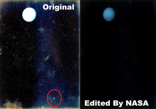 Уфолог заметил, что NASA редактирует фотографии Луны Уфолог заметил, что NASA редактирует фотографии Луны