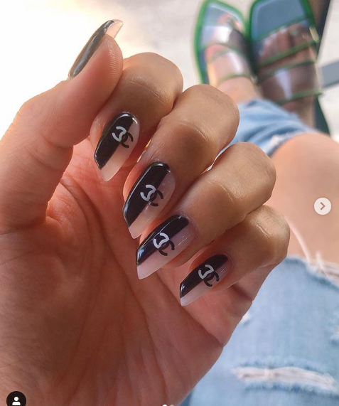 Ногти-помада в Instagram