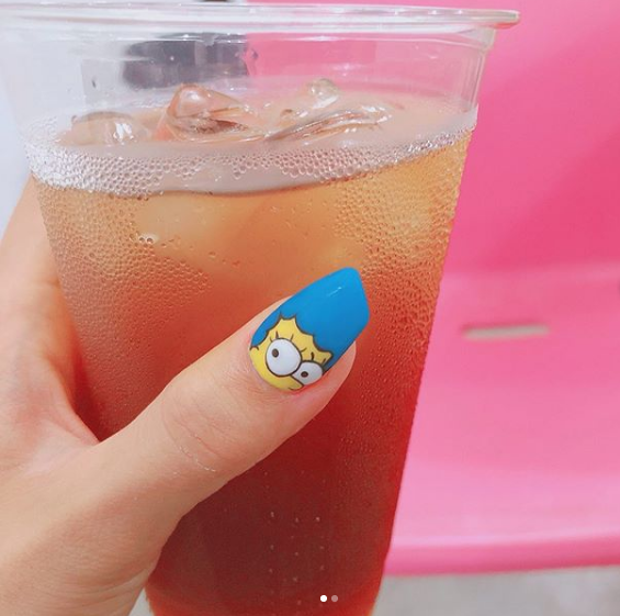 Ногти-помада в Instagram