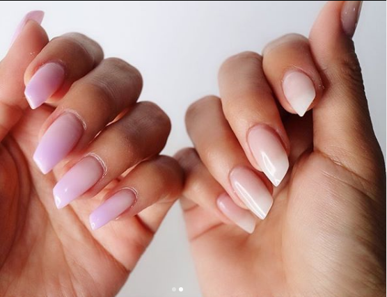 Ногти-помада в Instagram