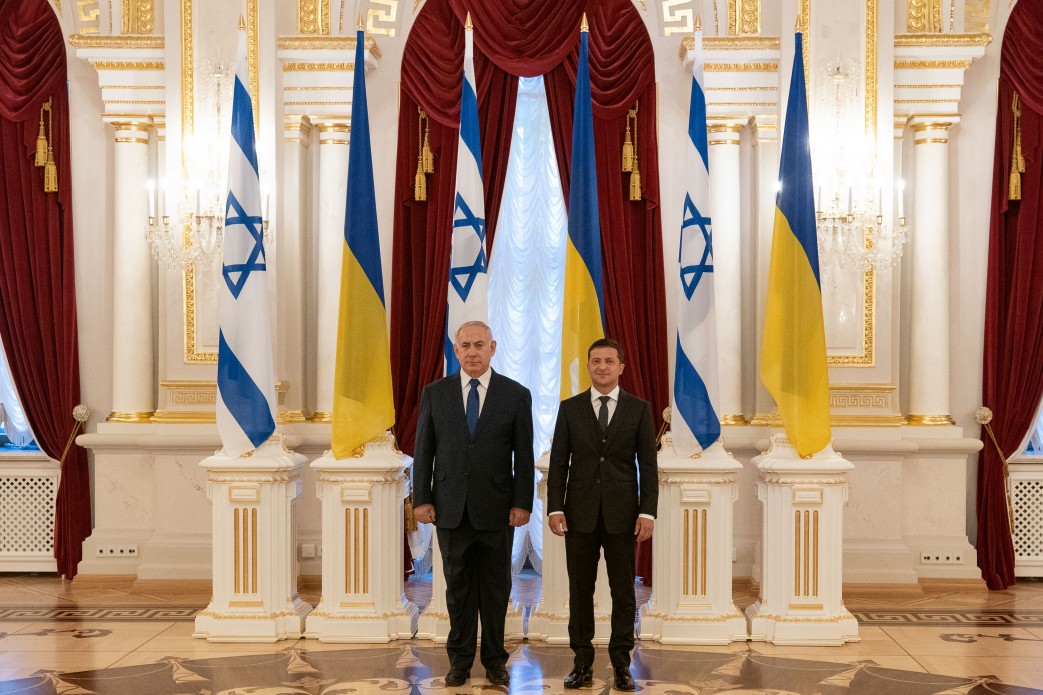 Встреча Зеленского и Нетаньяху