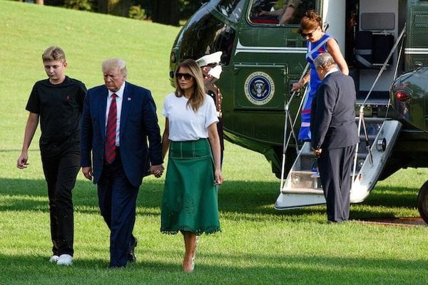 Сын Трампа перерос его Сын Трампа перерос его