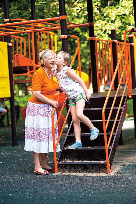 Внучка Александры Назаровой 