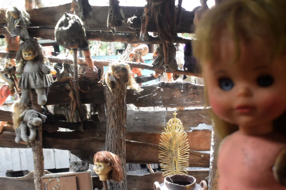Остров кукол в Мексике Остров кукол в Мексике