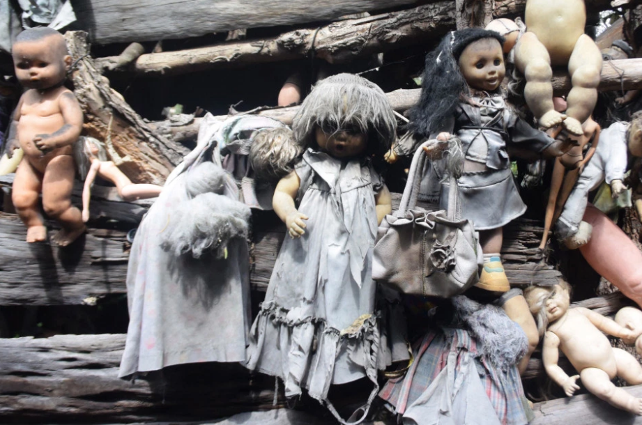 Остров кукол в Мексике Остров кукол в Мексике