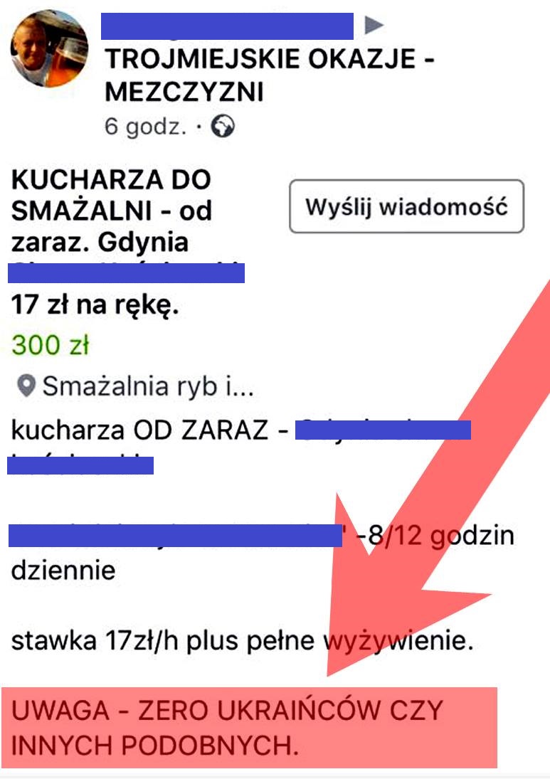 Facebook/Ośrodek Monitorowania Zachowań Rasistowskich i Ksenofobicznych Facebook/Ośrodek Monitorowania Zachowań Rasistowskich i Ksenofobicznych