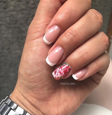 Модный французский маникюр 2019-2020