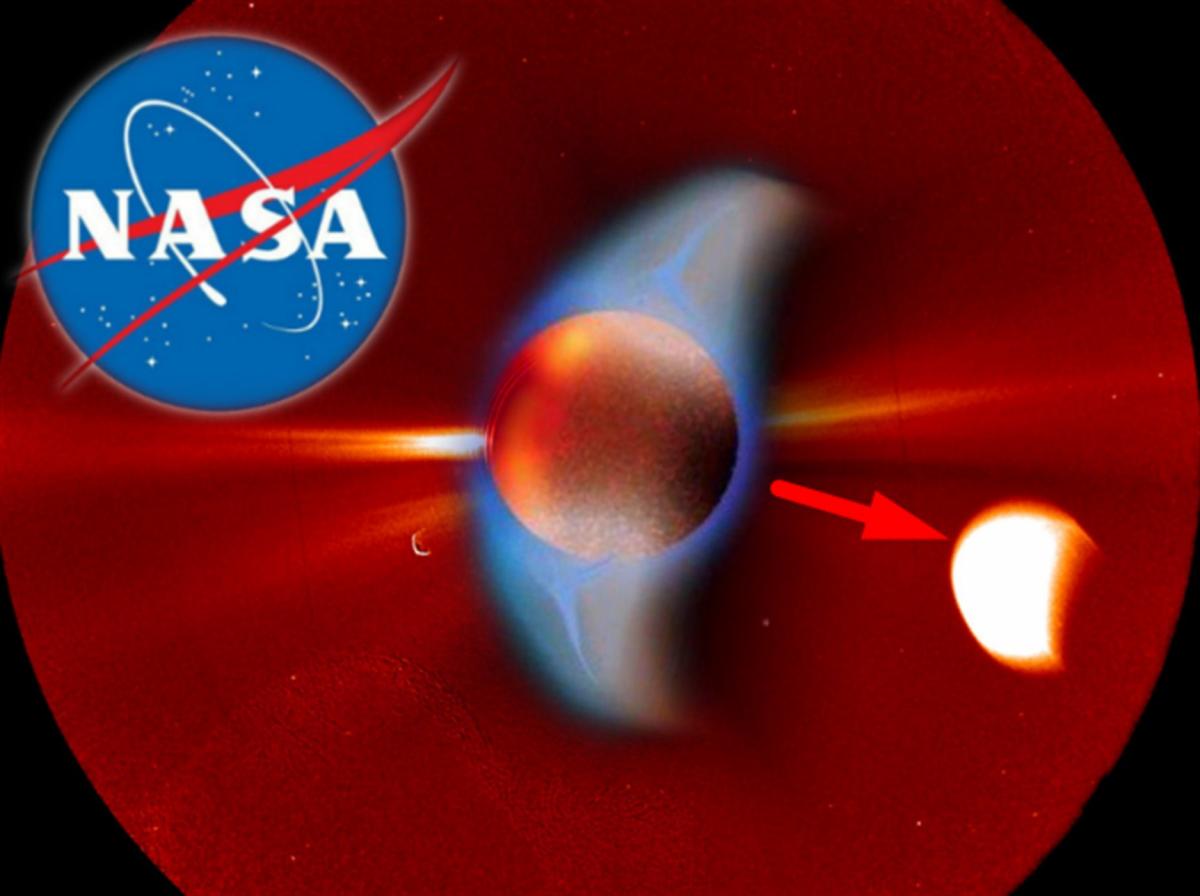 NASA сняло затмение Нибиру NASA сняло затмение Нибиру