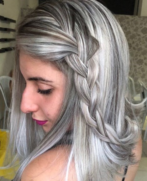 Модный удлиненный боб 