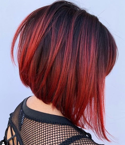 Модный удлиненный боб 