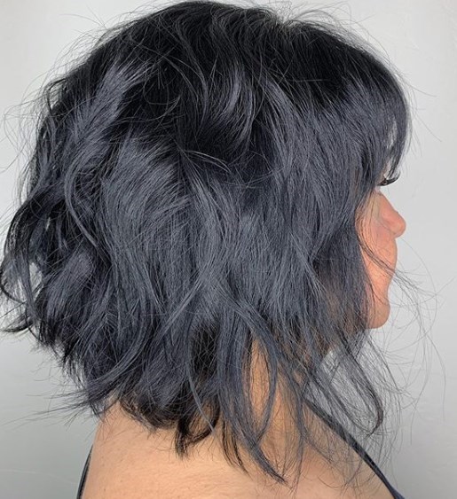 Модный удлиненный боб 