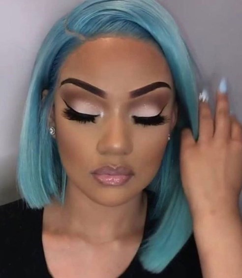 Модный удлиненный боб 