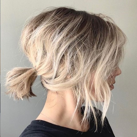 Модный удлиненный боб 