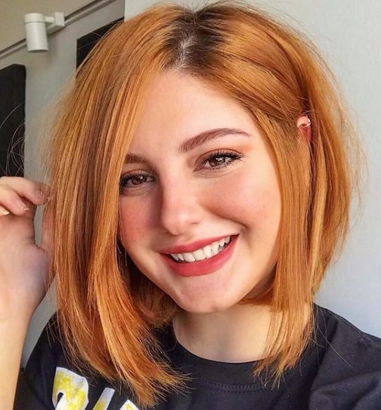 Модный удлиненный боб 