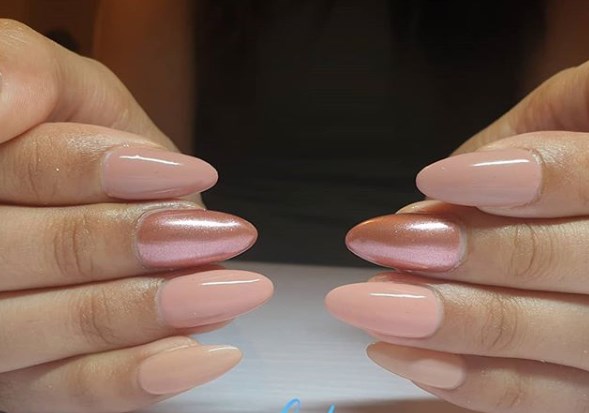 Нюдовый маникюр 2019-2020