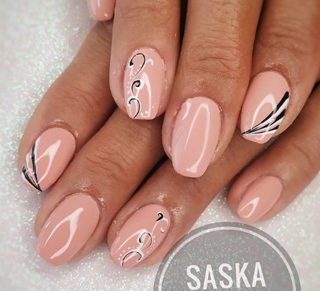 Нюдовый маникюр 2019-2020