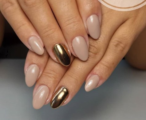 Нюдовый маникюр 2019-2020