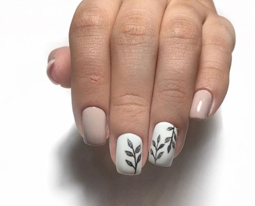 Нюдовый маникюр 2019-2020