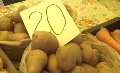 Цены на картошку - Цены на картошку взлетели, в частности, из-за сокращения количества картофельных полей