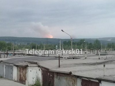 В России жуткое ЧП: пожар в воинской части, взрывы на складе с боеприпасами